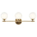 Kichler 55172 Benno 3-lt 25" Vanity Light-Champagne Bronze