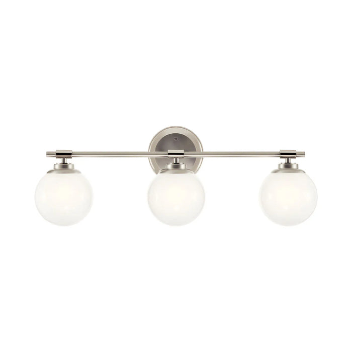 Kichler 55172 Benno 3-lt 25" Vanity Light-Polished Nickel