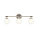 Kichler 55172 Benno 3-lt 25" Vanity Light-Polished Nickel