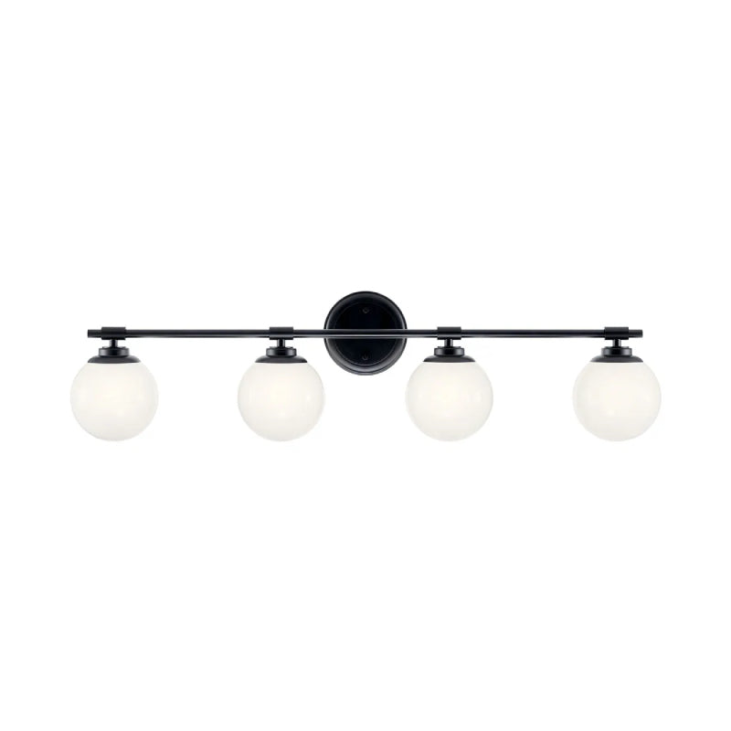 Kichler 55173 Benno 4-lt 34" Vanity Light - Black