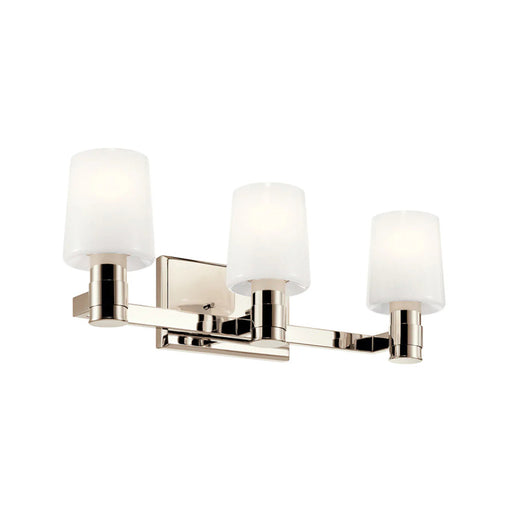 Kichler 55176 Adani 3-lt 24" Vanity Light-Polished Nickel