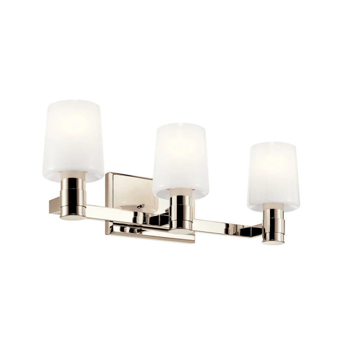 Kichler 55176 Adani 3-lt 24" Vanity Light-Polished Nickel