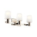Kichler 55176 Adani 3-lt 24" Vanity Light-Polished Nickel