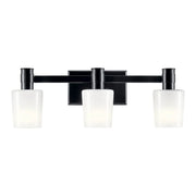 Kichler 55176 Adani 3-lt 24" Vanity Light-Black