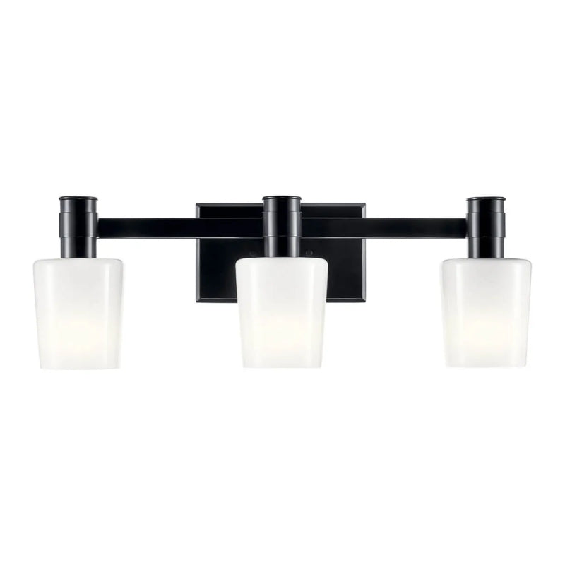Kichler 55176 Adani 3-lt 24" Vanity Light-Black