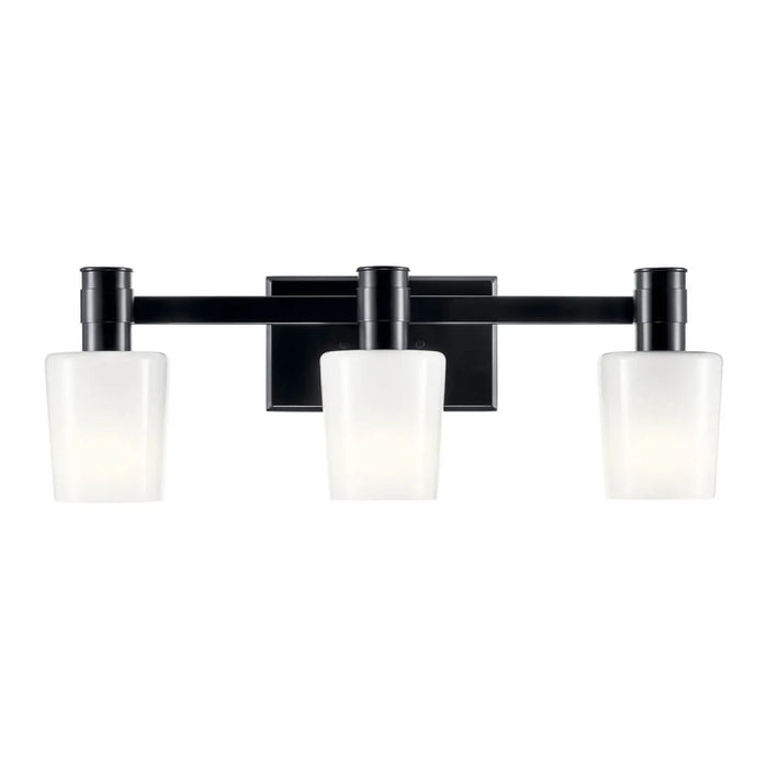 Kichler 55176 Adani 3-lt 24" Vanity Light-Black