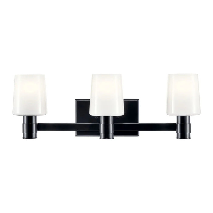 Kichler 55176 Adani 3-lt 24" Vanity Light-Black