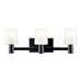 Kichler 55176 Adani 3-lt 24" Vanity Light-Black