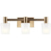 Kichler 55176 Adani 3-lt 24" Vanity Light-Champagne Bronze