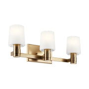 Kichler 55176 Adani 3-lt 24" Vanity Light-Champagne Bronze