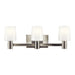 Kichler 55176 Adani 3-lt 24" Vanity Light-Brushed Nickel
