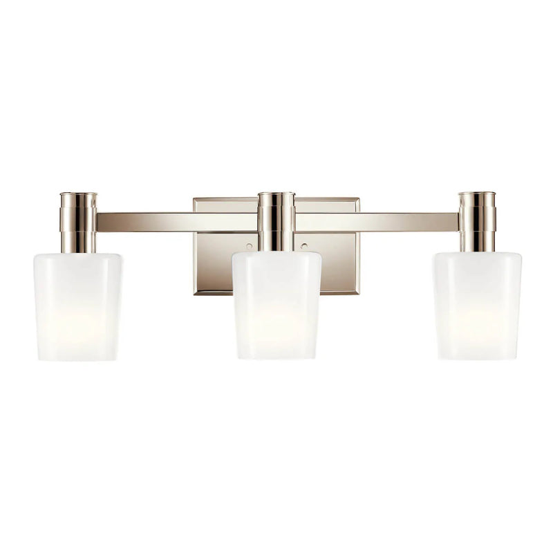 Kichler 55176 Adani 3-lt 24" Vanity Light-Polished Nickel