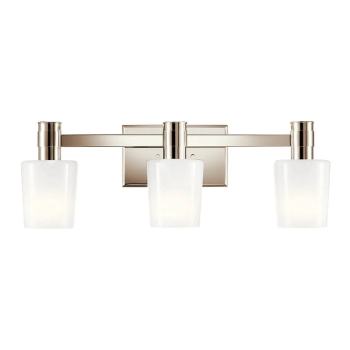 Kichler 55176 Adani 3-lt 24" Vanity Light-Polished Nickel