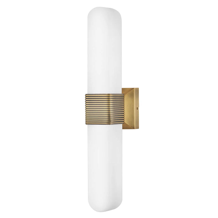 Hinkley 55182 Cotes 2-lt 21" Tall LED Wall Sconce - Lacquered Brass