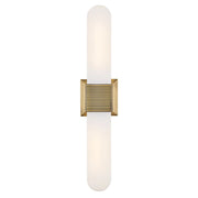 Hinkley 55182 Cotes 2-lt 21" Tall LED Wall Sconce - Lacquered Brass