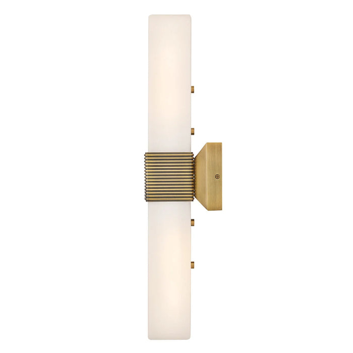Hinkley 55182 Cotes 2-lt 21" Tall LED Wall Sconce - Lacquered Brass