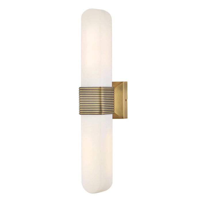 Hinkley 55182 Cotes 2-lt 21" Tall LED Wall Sconce - Lacquered Brass