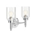 Kichler 55184 Madden 2-lt 14" Vanity Light-Chrome