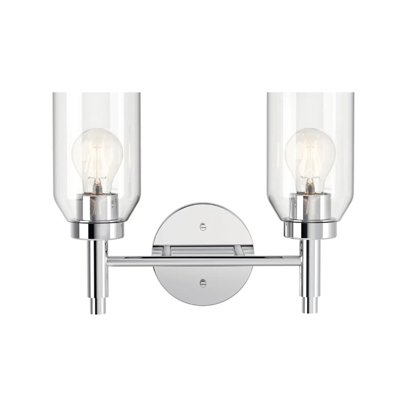 Kichler 55184 Madden 2-lt 14" Vanity Light-Chrome