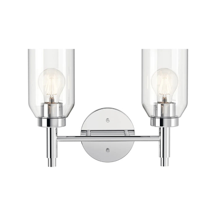 Kichler 55184 Madden 2-lt 14" Vanity Light-Chrome