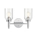 Kichler 55184 Madden 2-lt 14" Vanity Light-Chrome