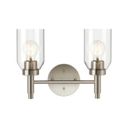 Kichler 55184 Madden 2-lt 14" Vanity Light-Brushed Nickel