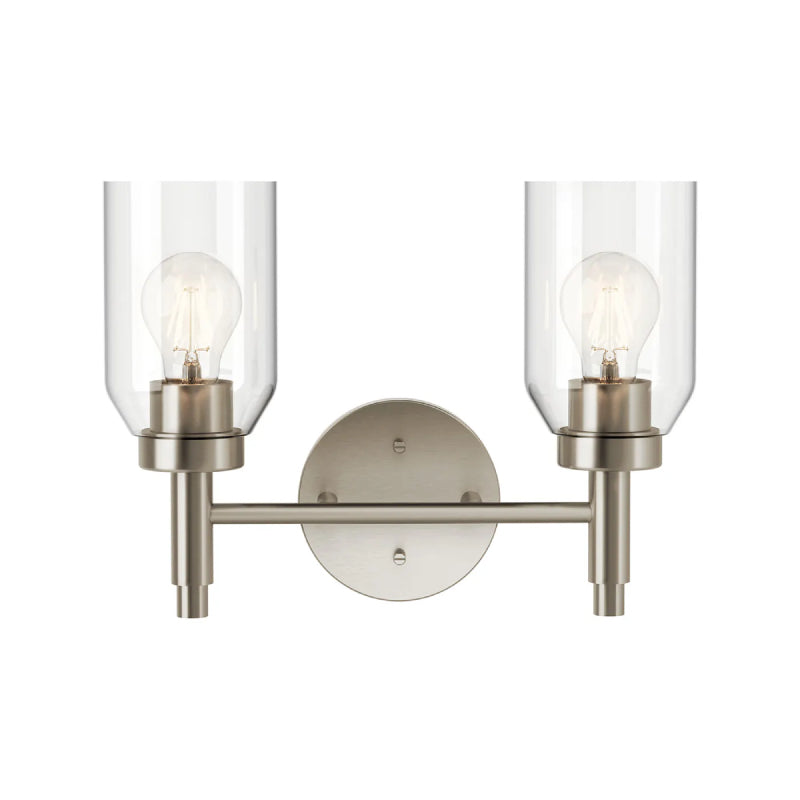 Kichler 55184 Madden 2-lt 14" Vanity Light-Brushed Nickel