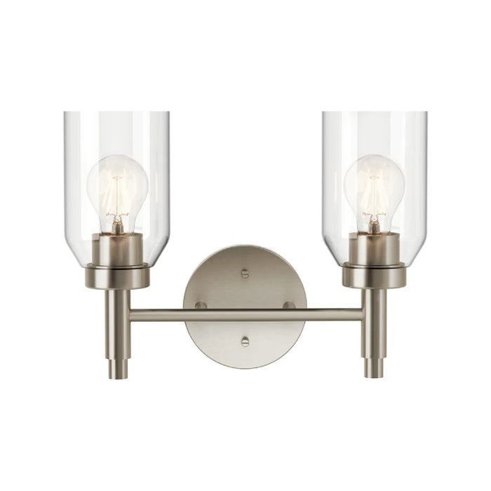 Kichler 55184 Madden 2-lt 14" Vanity Light-Brushed Nickel