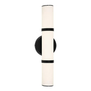 Kichler 55187 Rosh 1-lt 18" LED Vanity Light, 5 CCT Selectable - Black
