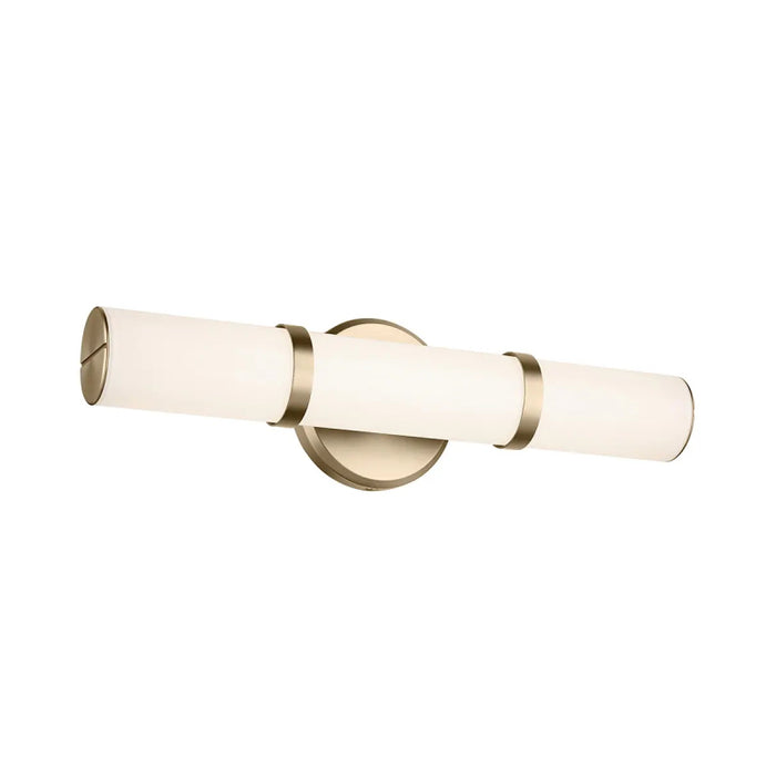 Kichler 55187 Rosh 1-lt 18" LED Vanity Light, 5 CCT Selectable - Champagne Bronze