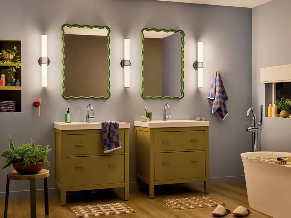 Kichler 55192 Sashi 1-lt 24" LED Vanity Light, 5 CCT Selectable