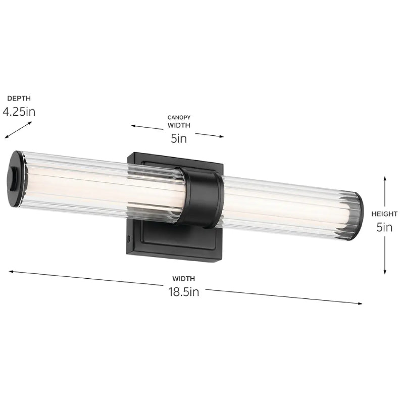 Kichler 55195 Laurene 1-lt 19" LED Vanity Light