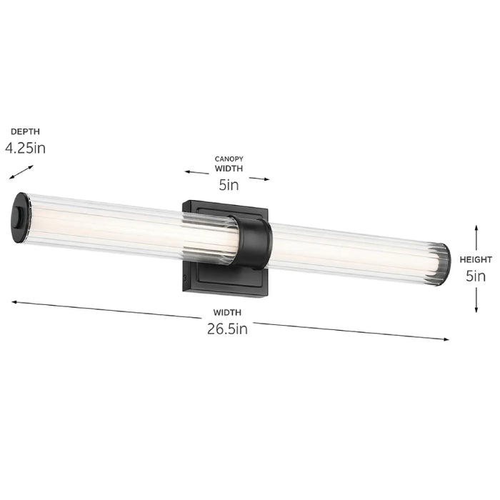 Kichler 55196 Laurene 1-lt 27" LED Vanity Light
