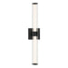 Kichler 55196 Laurene 1-lt 27" LED Vanity Light - Black