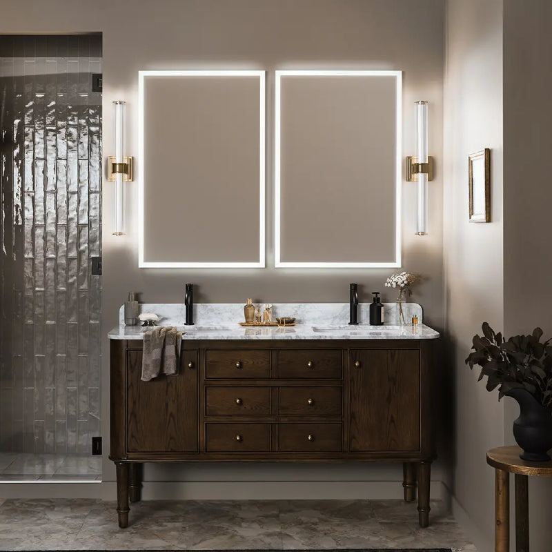 Kichler 55196 Laurene 1-lt 27" LED Vanity Light - Champagne Bronze