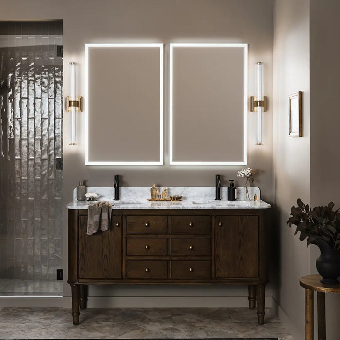 Kichler 55196 Laurene 1-lt 27" LED Vanity Light - Champagne Bronze