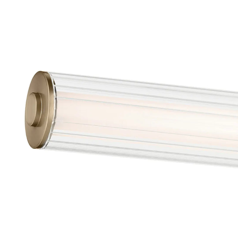 Kichler 55196 Laurene 1-lt 27" LED Vanity Light - Champagne Bronze