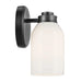 Kichler 55200 Shae 1-lt 9" Tall Wall Sconce - Black