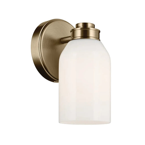 Kichler 55200 Shae 1-lt 9" Tall Wall Sconce - Champagne Bronze