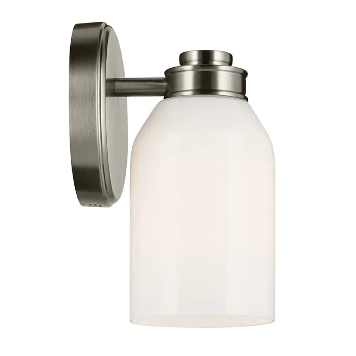 Kichler 55200 Shae 1-lt 9" Tall Wall Sconce - Brushed Nickel