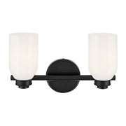 Kichler 55201 Shae 2-lt 15" Vanity Light - Black