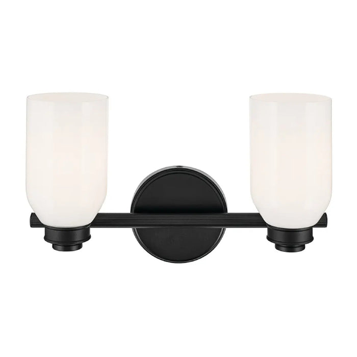 Kichler 55201 Shae 2-lt 15" Vanity Light - Black