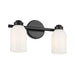 Kichler 55201 Shae 2-lt 15" Vanity Light - Black