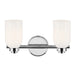 Kichler 55201 Shae 2-lt 15" Vanity Light - Chrome
