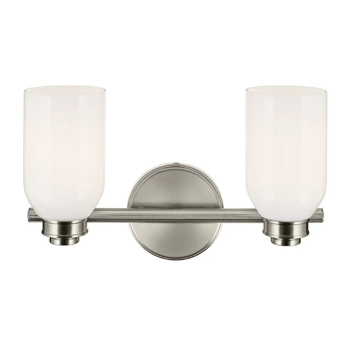 Kichler 55201 Shae 2-lt 15" Vanity Light - Brushed Nickel