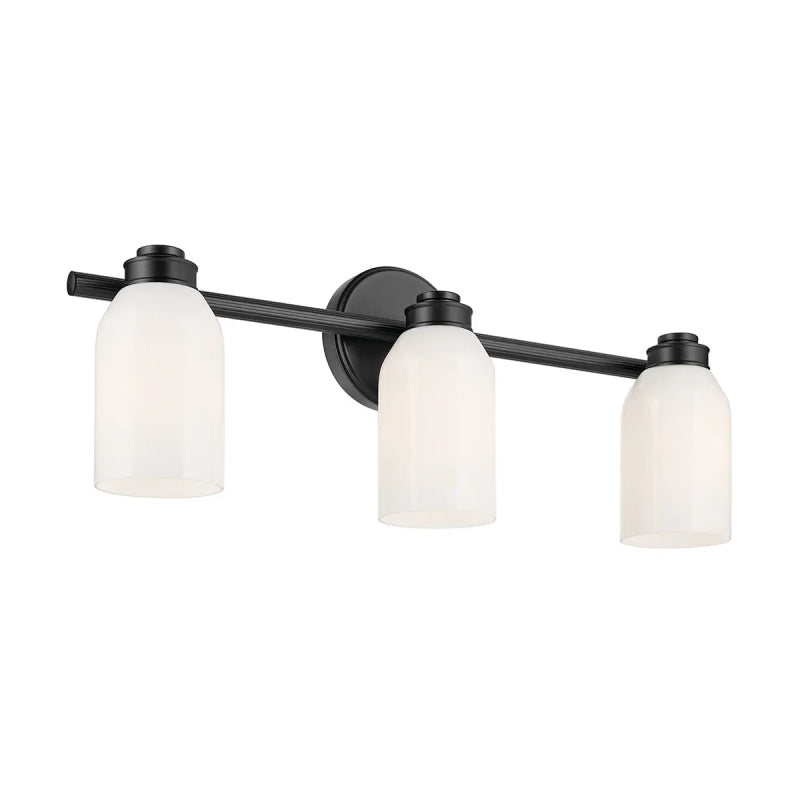 Kichler 55202 Shae 3-lt 24" Vanity Light - Black
