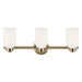 Kichler 55202 Shae 3-lt 24" Vanity Light - Champagne Bronze