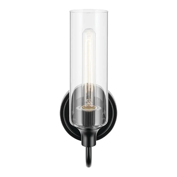 Kichler 55209 Kavi 1-lt 13" Tall Wall Sconce - Black