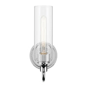 Kichler 55209 Kavi 1-lt 13" Tall Wall Sconce - Chrome