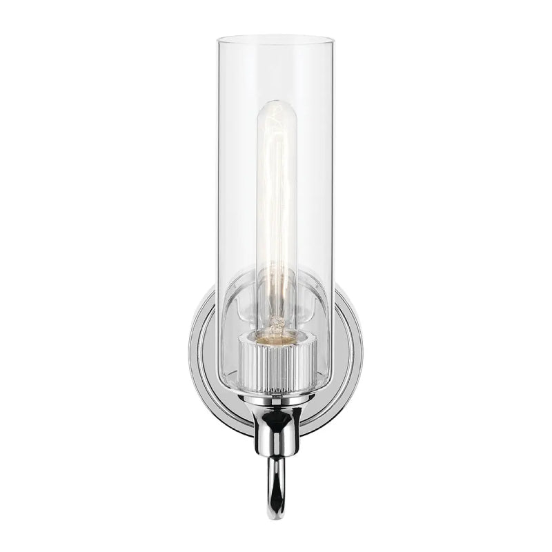 Kichler 55209 Kavi 1-lt 13" Tall Wall Sconce - Chrome